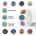 thumbnail image 3 of 500 Pieces Stitch Stickers Colorful Fashion Graffiti Rolls Self Adhesive Seals for Kids Girls Boys Adults for Water Bottles Laptop Suitcase for Birthday Party Supply Decor Favor, 3 of 4