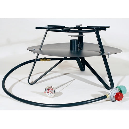 King Kooker Heavy Duty Jet Burner Outdoor Cooker Package with Baffle