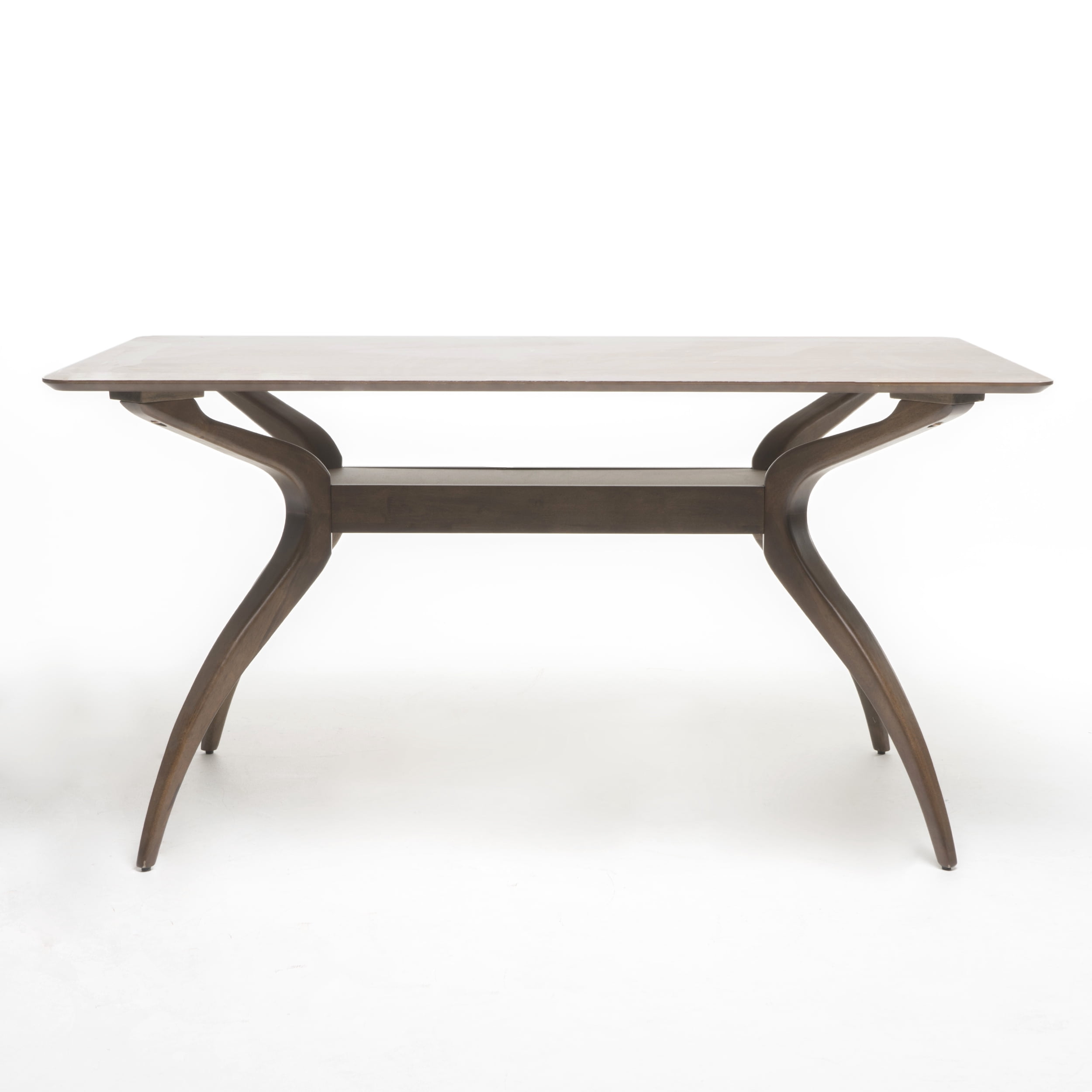 Noble House Logan Natural Walnut Finish Wood Dining Table