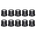 thumbnail image 1 of 10Pcs Potentiometer Volume Tone Knobs Caps with D Shaped Shaft for Electric Guitar Bass, 1 of 8
