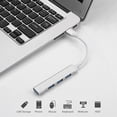 thumbnail image 4 of Hub USB MORNWELL Negro Ultradelgado Convertidor 4 en 1 para PC y Laptop, 4 of 6
