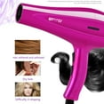 thumbnail image 6 of CASAFUN Compact 110V Hair Dryer Women's Men's Hair Dryer with 5 Heat Settings and Concentrator Attachment,Heats Evenly and Reduces Hair Damage,Quick Dry Salon Hair Dryer for Men and Women, 6 of 7