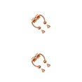 thumbnail image 2 of Minnieouse 5 pares de anillos de nariz falsos sin perforación de acero inoxidable Rock Lodestone moda estilo Punk tendencia cuerpo joyería aro mujeres Type2 NO2 Minnieouse CBP272935, 2 of 6