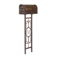 thumbnail image 3 of Special Lite SCC-1008-SMP-550-SW Classic Curbside with Monogram Mailbox Post, Swedish Silver, 3 of 3