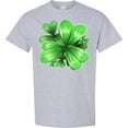 thumbnail image 3 of Inktastic Painted Clover Patch Shamrocks for St. Patricks Day T-Shirt, 3 of 5