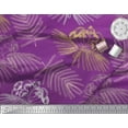 thumbnail image 3 of Soimoi Silk Fabric Leaves & Floral Flower Decor Fabric Printed Yard 42 Inch Wide, 3 of 3