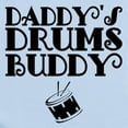 thumbnail image 2 of CafePress - Daddys Drums Buddy Body Suit - Baby Light Bodysuit, Size Newborn - 24 Months, 2 of 4