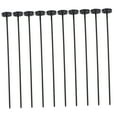 thumbnail image 5 of MERRYHAPY 10Pcs Non-Sewing Fasteners for Shirts Black Plastic Removable No Sew Tufting Buttons, 5 of 8