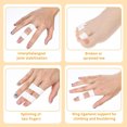 thumbnail image 5 of HXRH 10 Rolls Finge Wrap Tape -0.3Inch x 32-Feet Strong Adhesive Finger Tape Sweat-Proof Sports Cotton Tapes for Rock Climbing Volleyball Football (White), 5 of 7