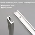 thumbnail image 3 of T Track Miter Track, 2 Pcs T Slot Miter Track, Aluminium T Tracks, T Aluminium Alliage, Aluminium Alliage T Track, T Track Rail, T-slot Miter Track, T Rail Mi, 3 of 5