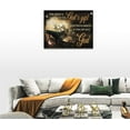 thumbnail image 3 of Vintage Piano Music Decor Wall Art You Talent Is God‘s Gift Instrument Musical Pictures Wall Decor Pianist Musician Gift Canvas Painting Prints Artwork Decoration Framed for Music Room Bedroom 12"x16", 3 of 6