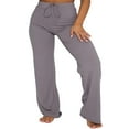 thumbnail image 4 of Women‘s High Waist Drawstring Knitted Loose Fitting Wide Leg Pant Solid Color Casual Trousers, 4 of 7