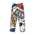 thumbnail image 4 of Daiia French Food Men's Sleep Pant with Pockets and Drawstring,Pajama Pants-XX-Large, 4 of 9