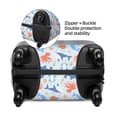 thumbnail image 2 of Haiem Ocean animals Pattern Luggage Cover Printed Suitcase Covers for Luggage Elastic Washable Suitcase Protector Fits 18-32 Inch Luggage-Medium, 2 of 7