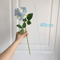thumbnail image 2 of Flower 5pcs Artificial Flower Rose Bright Color Long Lasting Attractive Decorative Fake Silk Flower Decoration, 2 of 7