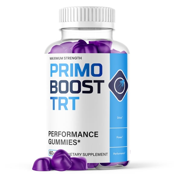 Primo Boost TRT Gummies Advanced Formula All Natural Vitamin Supplement PrimoBoostTRT 60 Gummies