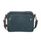 thumbnail image 1 of Bolsa de hombro cruzada de tres capas, bolso de ocio plegable al aire libre, azul, 1 of 3