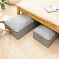 thumbnail image 3 of CNKOO Large Capacity Dustproof Storage Box  Moistureproof  under Bed Clothes Blanket Shoes Organizer Case  Daily Use, 3 of 8