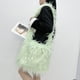 thumbnail image 5 of Bolso Mujer Mullido Bandolera Piel Sintética Color Sólido Niñas Invierno Verde, 5 of 7