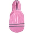 thumbnail image 2 of Chubasquero para mascotas al aire libre con capucha impermeable, chaquetas reflectantes impermeables de PU para ropa para gatos, ropa para gatos, 2 of 5
