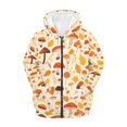 thumbnail image 5 of DISNIMO Mushroom Hoodie Girls Maple Leaf Hoodie Kids Zipper Hoodies Girls Sweatshirt Hoodie for Girls Zip Up Sweatshirts Size 8-10 Hoodie Jackets for Boys Jacket Hoodie Girls Fall Clothes Girls, 5 of 7