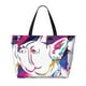 thumbnail image 2 of Fotbe Colorful Bulldog Bolsa de Viaje para Playa - Resistente al Agua, Bolsa Tote de Gran Capacidad y Ligera con 7 Bolsillos para Mujeres y Hombres, 2 of 7