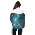 thumbnail image 4 of FORMRS Womens Scarf Winter Soft Long Big Warm Shawls Wrap Tassel Scarves, Magical Forest Glowing Lights, 4 of 9