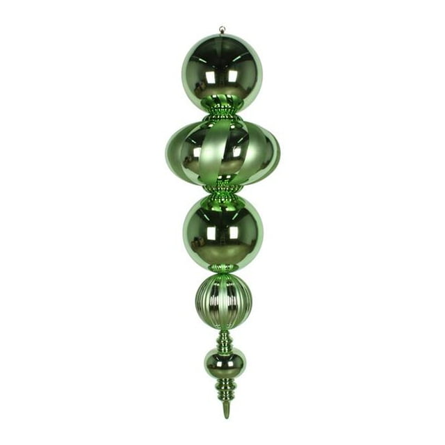 Vickerman M165954 Celadon Brillant Mat Finial Ornement&44; 54 Po.