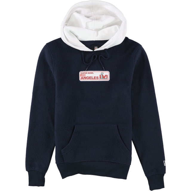 Sudadera con capucha G-III Sports Mens Superbowl LVI azul marino XL