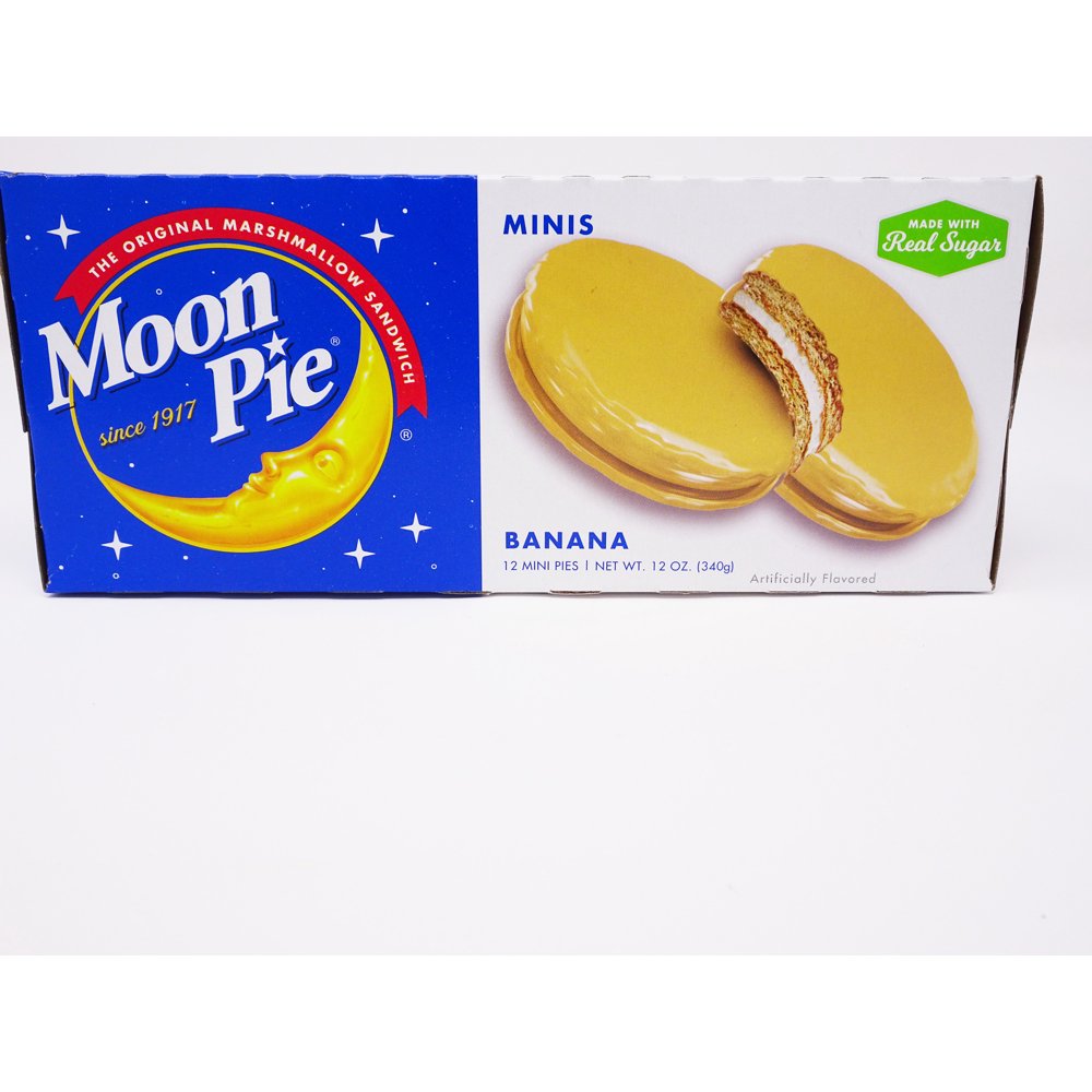 8.75" Moon Pie Mini Banana Marshmallow Sandwich