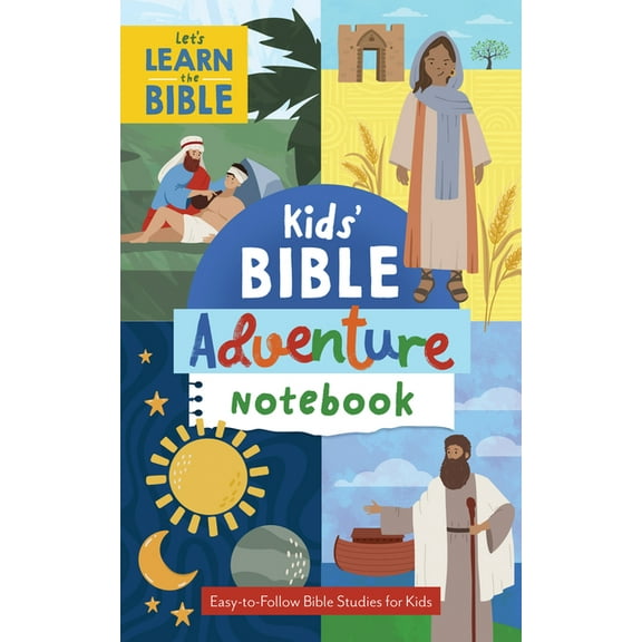 Kids' Bible Adventure Notebook: Easy-To-Follow Bible Studies for Kids, (Paperback)