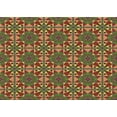 thumbnail image 1 of Ahgly Company Indoor Rectangle Patterned Cookie Brown Area Rugs, 4' x 6', 1 of 6
