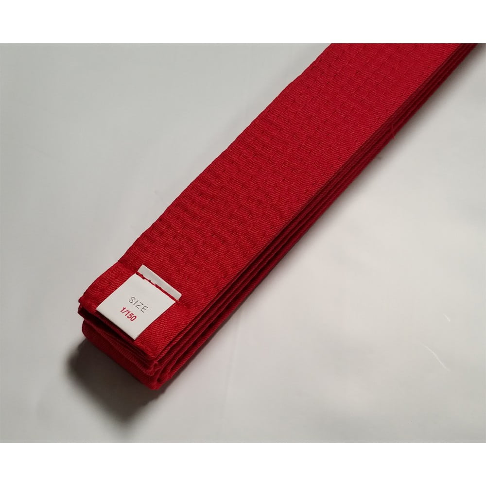 BMA Distribution Red Taekwondo Belt Karate Belts Martial Arts MMA