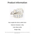 thumbnail image 5 of Fashion Luxury Women‘s Rhinestone Belt with Diamonds Crystal Decorative Flash Diamonds Wide bb Belt Clothing Trend Accessories, 5 of 5