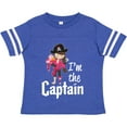 thumbnail image 3 of Inktastic I'm the Captain Pirate Girl Girls Toddler T-Shirt, 3 of 5