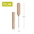 thumbnail image 4 of True Spike Stainless Steel Ice Pick with Wood Handle, Home Bar Tools, 4 of 6