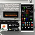 thumbnail image 2 of Foyer électrique Paramount Smart Premium, 60 po avec LED 3 couleurs, 2 of 7