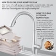 thumbnail image 4 of CHEFMADE 11-Inch Baking Sheet Pan, Square Non-Stick Rimmed Sheet, FDA Approved for Oven Roasting Meat Bread Jelly Roll Battenberg Pizzas Pastries 11" x 11" (Champagne Gold), 4 of 8
