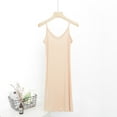 thumbnail image 4 of ZZwxWA Long Slip Dress for Women Adjustable Spaghetti Straps Full Slip for Women Under Dresses Cami Midi Dresses Nightgown, 4 of 4
