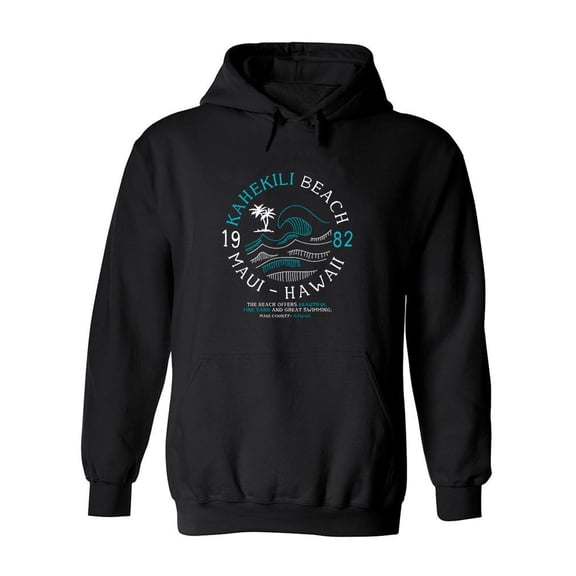 Kahekili Beach Hoodie Men -Image by Shutterstock, Male 4X-Large