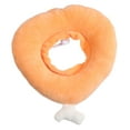 thumbnail image 4 of LEORX Cone Dog Collar Plush Orange Prevent Chewing For Pets 1Pcs, 4 of 8