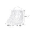 thumbnail image 2 of Uxcell Boots Storage Bag, Dust Proof Boots Carry Bag for Home Travel, White 2 Pack, 2 of 6