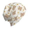 thumbnail image 6 of Gaeub Kawaii Bear Print Beanie Hats for Men Women,Winter Caps,Knit Cuffed Beanie,Cuffed Cap,Great for Winter Activities, 6 of 7