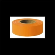 Presco 764-TXO 1.18 in. x 300 ft. Texas Roll Flagging Tape, Orange