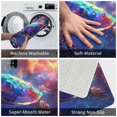 thumbnail image 3 of Balery Starry Sky Turtle Felpudo de franela, resistente a las manchas y a la decoloración, para uso interior y exterior, fácil de limpiar, 40 x 60 cm, 3 of 7