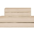 thumbnail image 1 of Ensemble de Draps en Satin 3 Pcs Format Simple Qualité Hôtel Poche Profonde Housse de Matelas Ajustée, 1 of 5