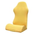 thumbnail image 2 of Funda elástica para silla de oficina, para videojuegos, giratoria, para juegos amarillo, 2 of 9
