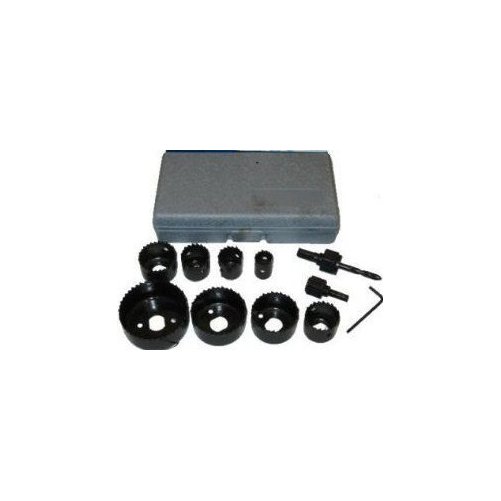 13Pc 3/4" to 21/2" Hole Saw Set for Door Knob Lock Etc.