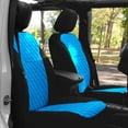 thumbnail image 2 of TLH Custom Fit Seat Covers for 2007-2018 Jeep Wrangler JK 4DR Neoprene Front Set Seat Covers Waterproof Aqua Color, 2 of 4