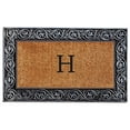 thumbnail image 2 of Home & More 10002SILVH Prestige Silver Monogram Doormat(Letter H), 2 of 3